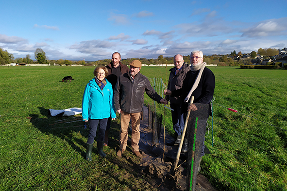 inauguration plantation Haie Logeal