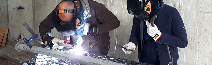 initiation travail du metal atelier paysan