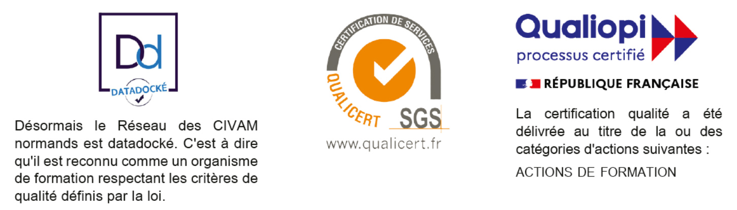 bandeau logos certifications